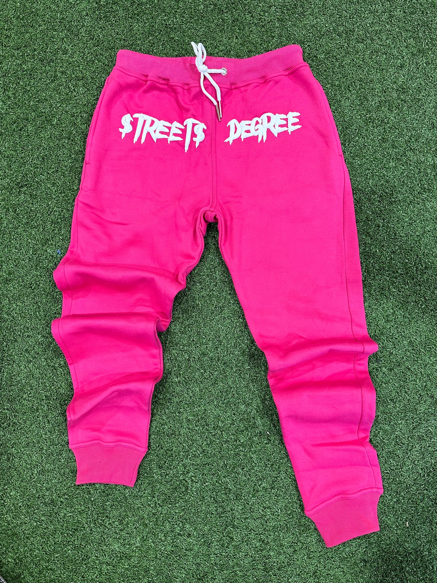 Pink $D Joggers